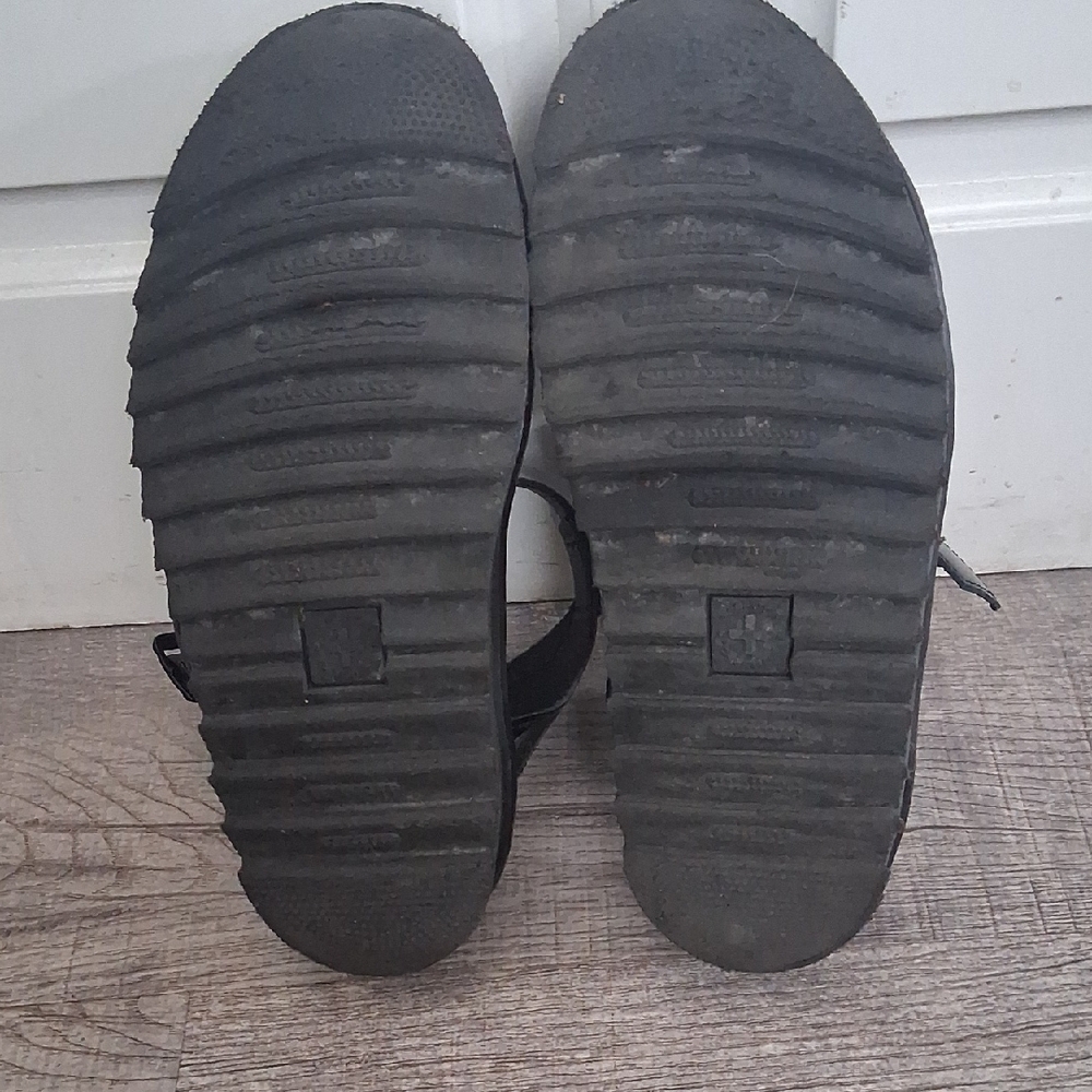 Dr. Martens Black Blaire Patent Leather Strap Sandals US 7 Womens - Picture 4 of 12